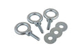 One Systems M8 Eyebolt Kit/Marine - 4-Pack of 316 Grade Stainless Steel Eyebolts by One Systems
