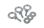 One Systems M8 Eyebolt Kit/Marine - 4-Pack of 316 Grade Stainless Steel Eyebolts by One Systems
