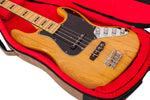 Gator Cases GT-BASS-TAN Transit Series Bass Guitar Gig Bag with Tan Exterior by Gator Cases