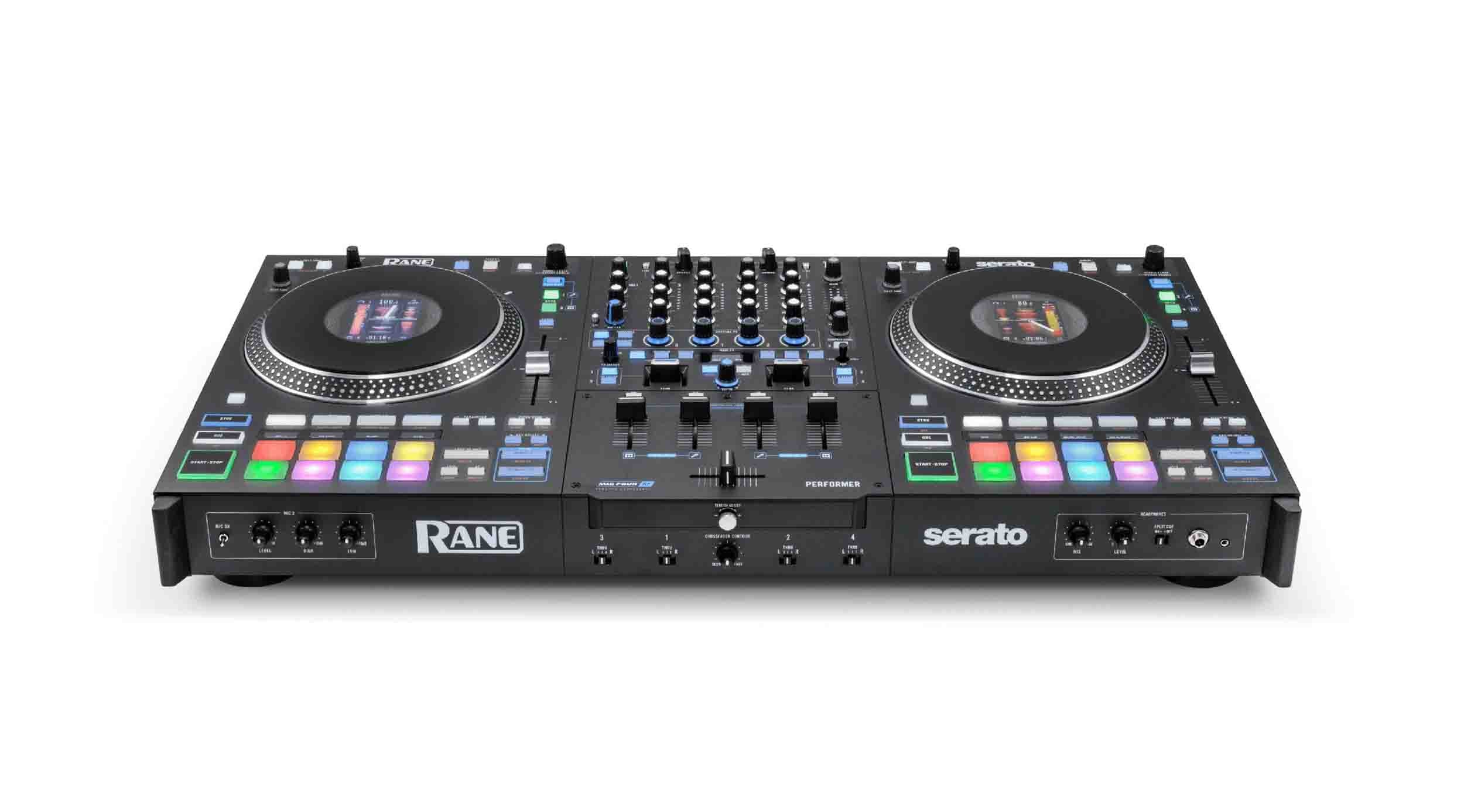 Rane PERFORMER, Professional 4-Channel Motorized DJ Controller