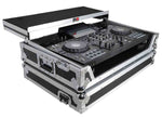 ProX XS-XDJRX3 WLT Flight Case for Pioneer XDJ-RX3, DDJ-REV5 DJ Controller with Laptop Shelf 1U Rack Space and Wheels by ProX Cases