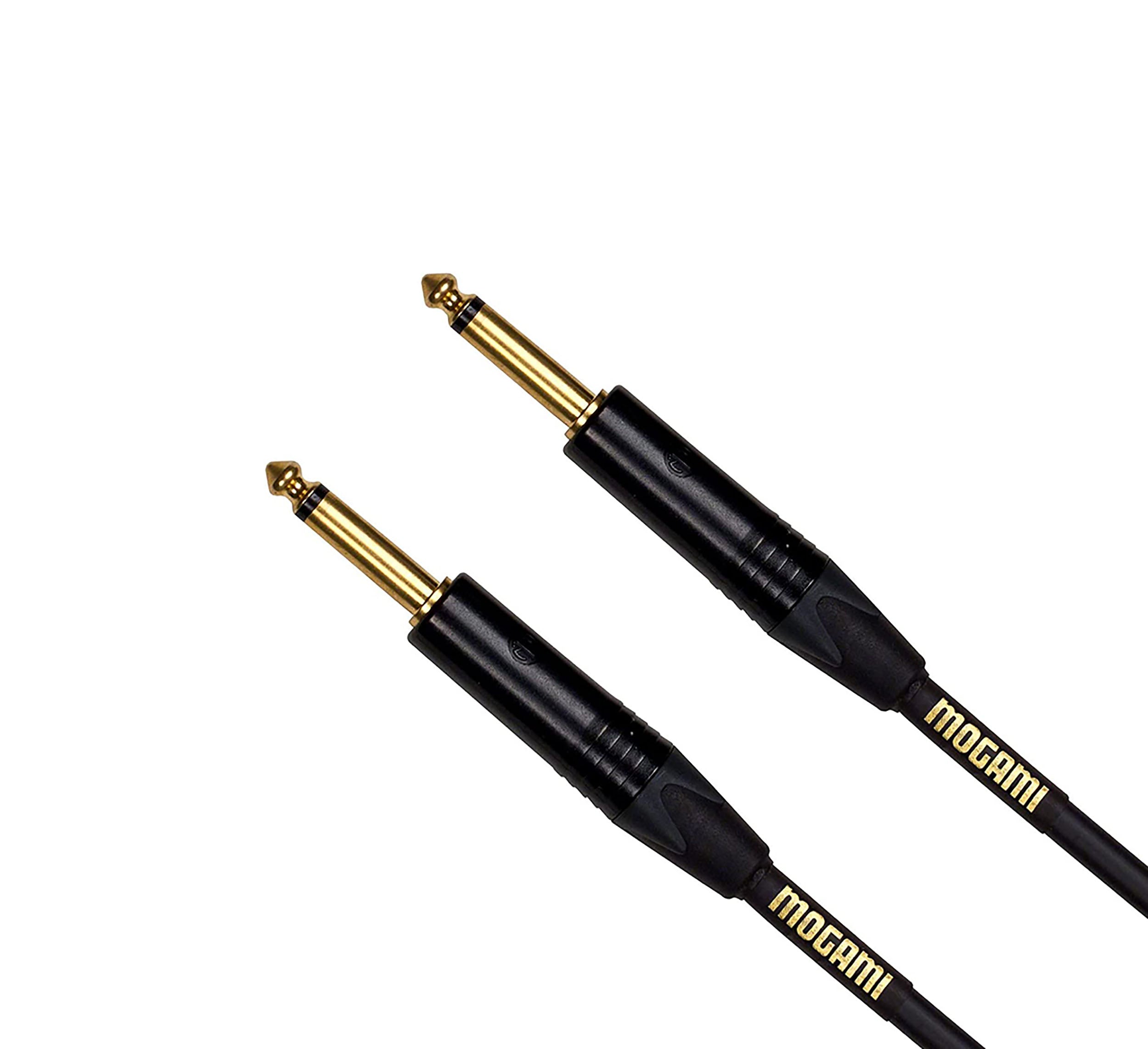 Mogami Gold Instrument-06, Guitar Instrument Cable with 1/4" TS Male Plugs - 6 Ft