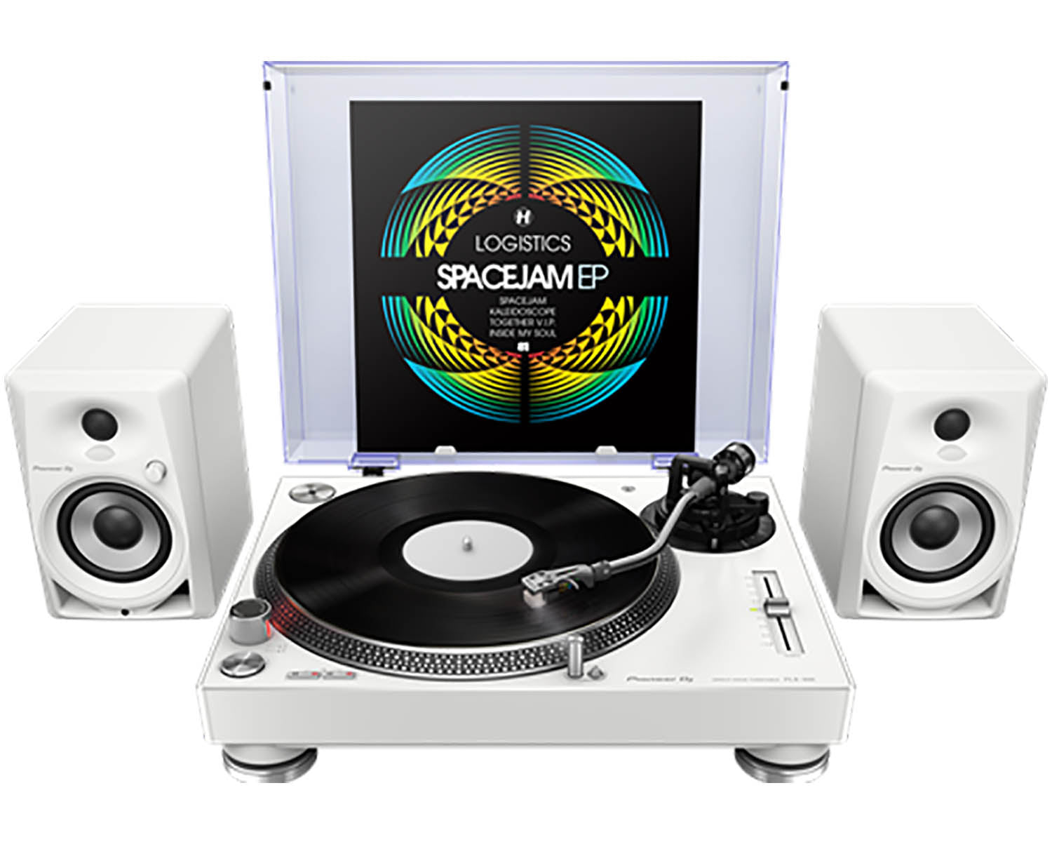 Pioneer Rev1  DJ Controller Package with DM40 Speakers by Pioneer DJ