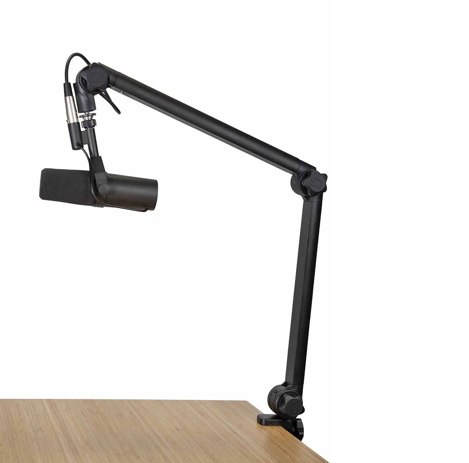 Shure Podcast Package with SM7B Microphone, Gator BM3000 Desktop Mic Stand and Cloudlifter CL-1 Mic Activator by Shure