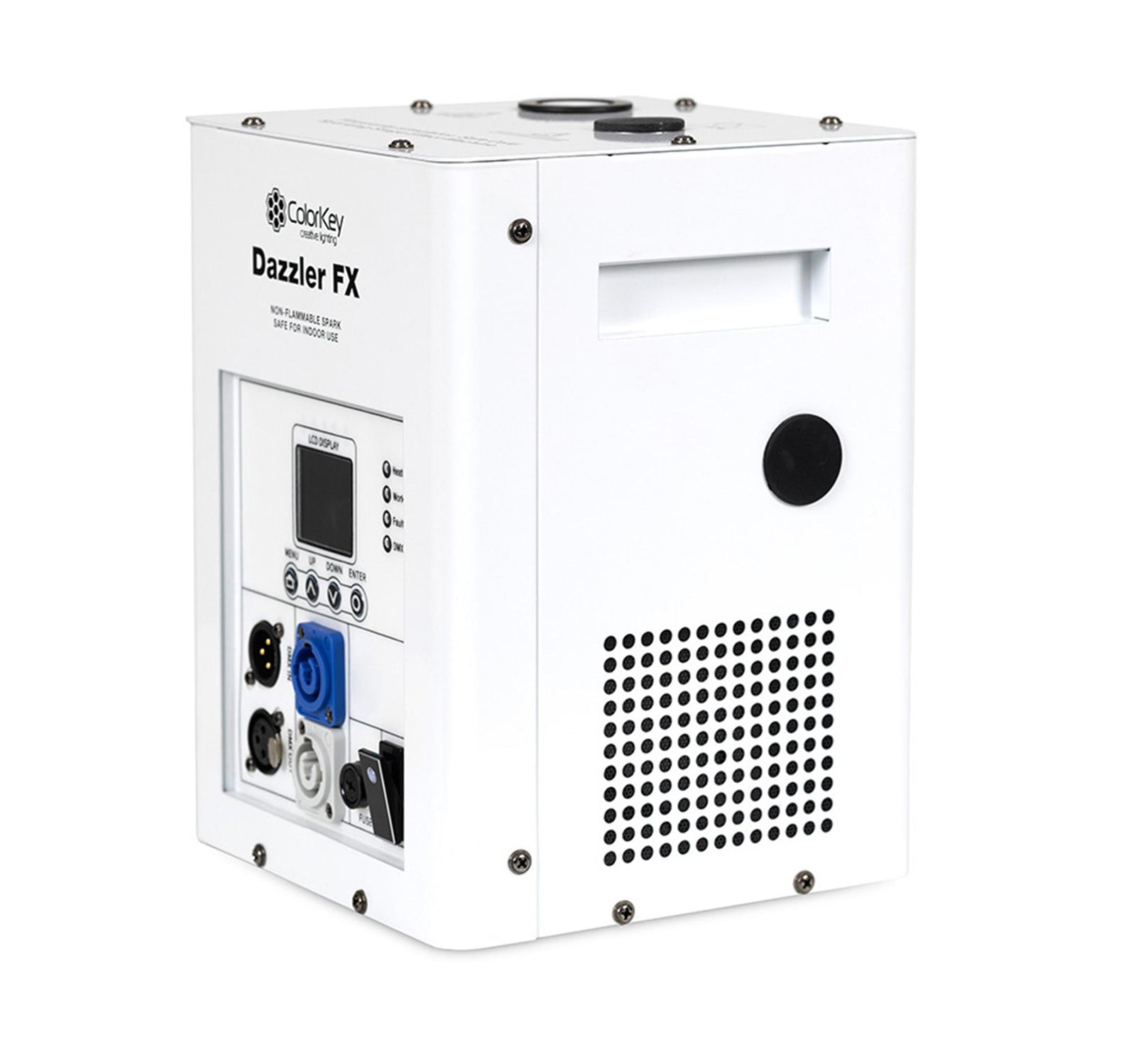 Colorkey CKU-7713 Dazzler FX MK2 2-Pack Bundle with Road Case - White by ColorKey