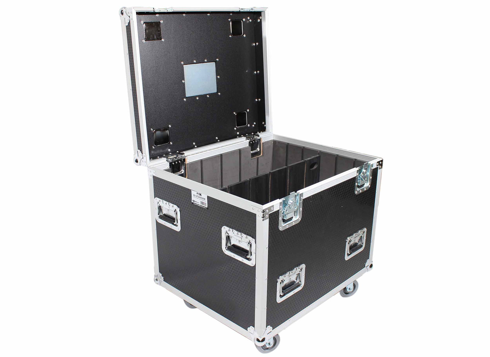 ProX XS-UTL243030WMK2 X2 DJ Package Heavy-Duty Truck Pack Utility Flight Case W-Divider and Tray Kit by ProX Cases