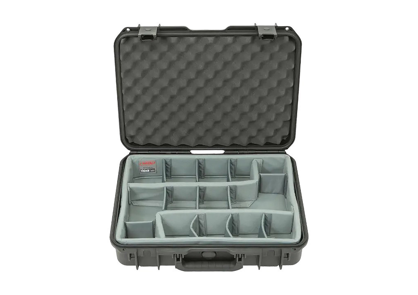 SKB Cases 3i-1813-5DT, iSeries Waterproof Case with Think Tank Photo Dividers and Lid Foam - Black by SKB Cases