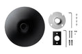Shure A900B-R-PM, Pole-Mount Kit for MXA920-R Microphone and 1.5" NPT Pole - Black by Shure
