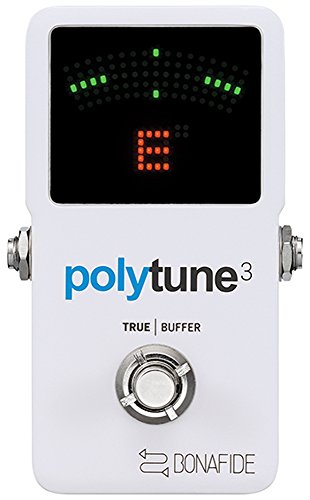 B-Stock: TC Electronic PolyTune 3 Polyphonic LED Guitar Tuner Pedal w/Buffer