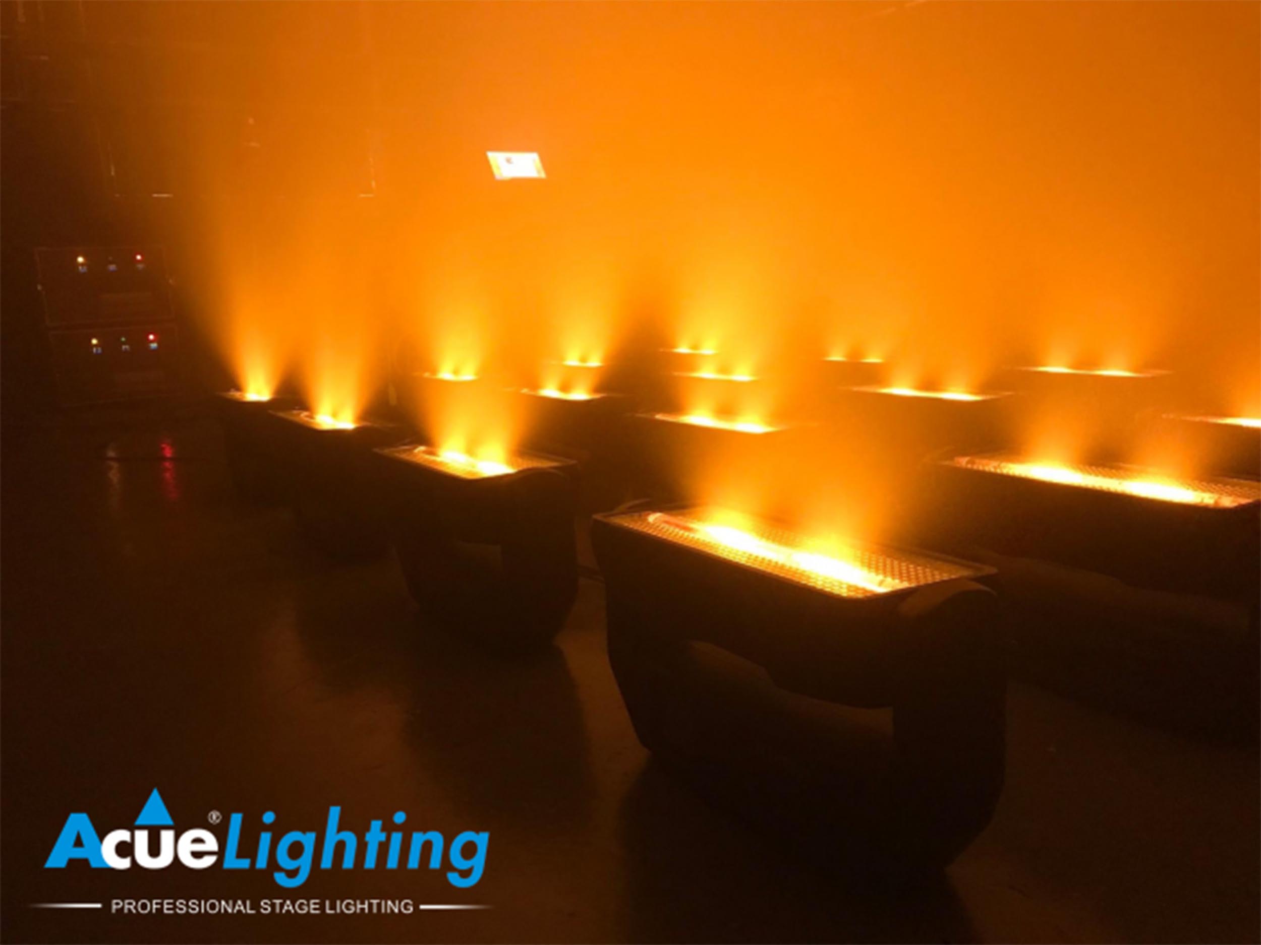 Acue Lighting Hurricane, RGBWA Strobe Light Features 3 In 1 RGB Strobe Panel with LED Cool-White + Amber Strobe Tube by Acue Lighting