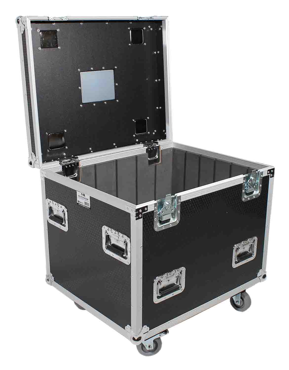 PROX XS-UTL243030W MK2 Heavy-Duty Truck Pack Utility Flight Case with Divider and Tray Kit by ProX Cases