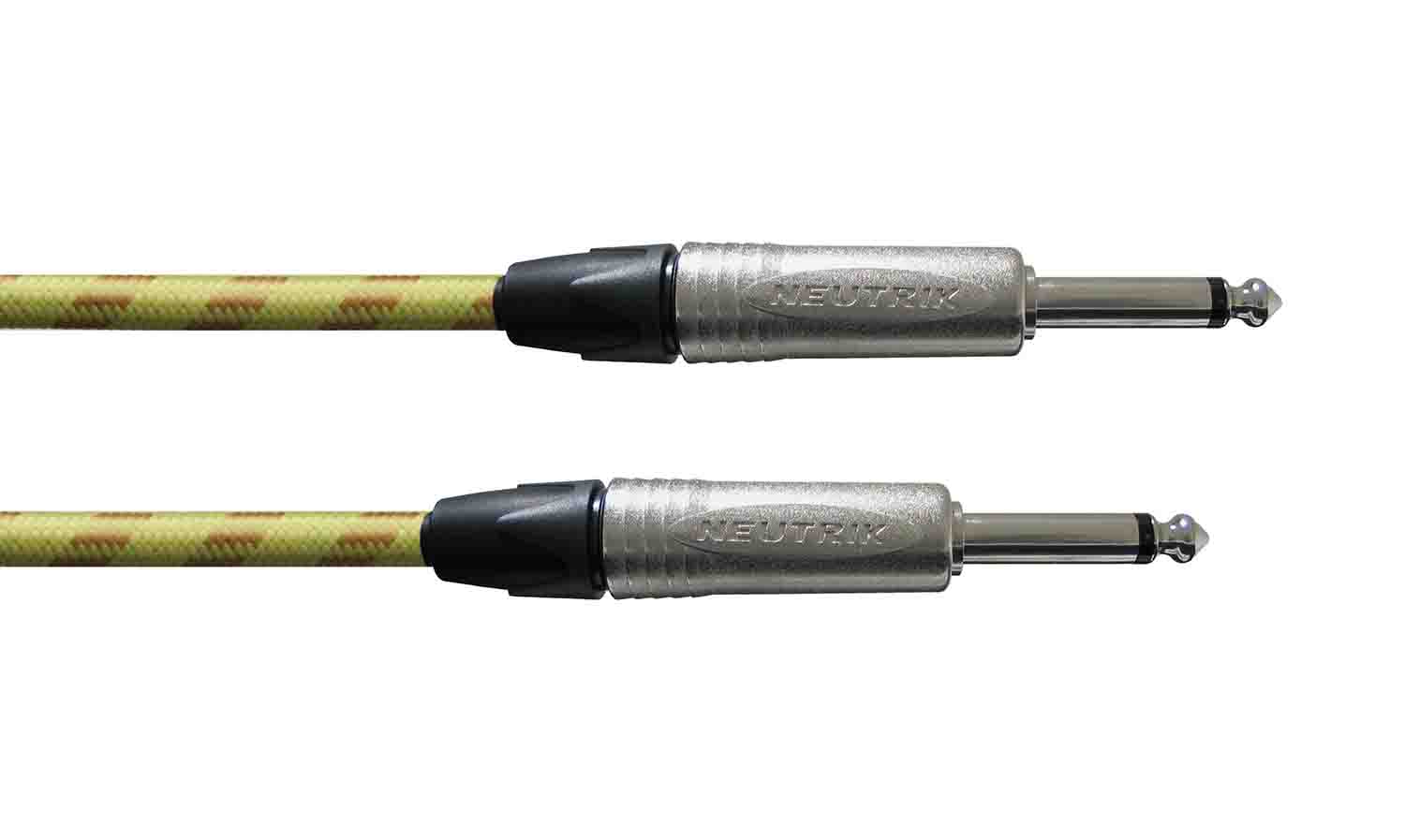 Cordial CXI PP-TWEED, Two NP2X Connectors Instrument Cable - Hollywood DJ