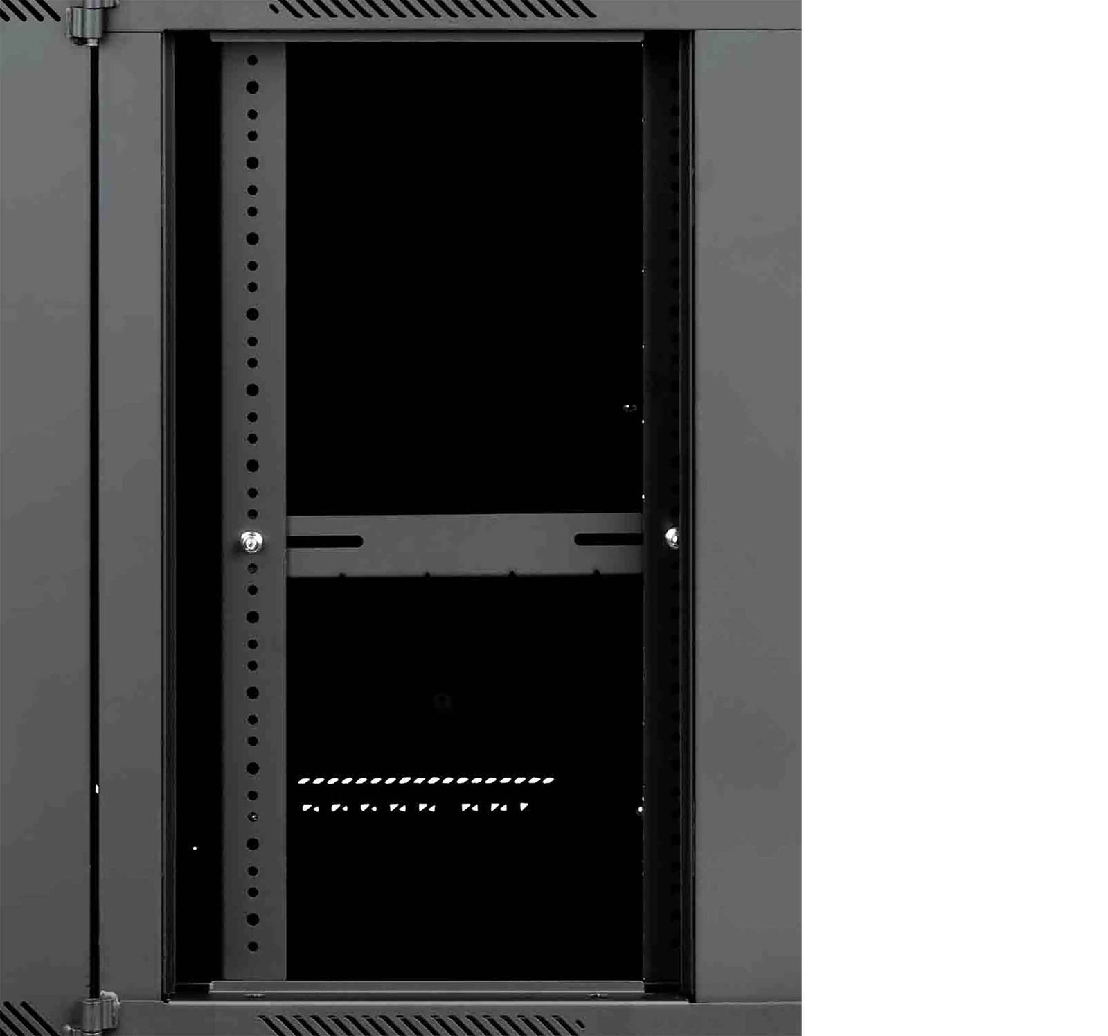 Gator Cases GRW2018509, 18U Sectional Wall Rack with Glass Door - 21″ Deep by Gator Cases