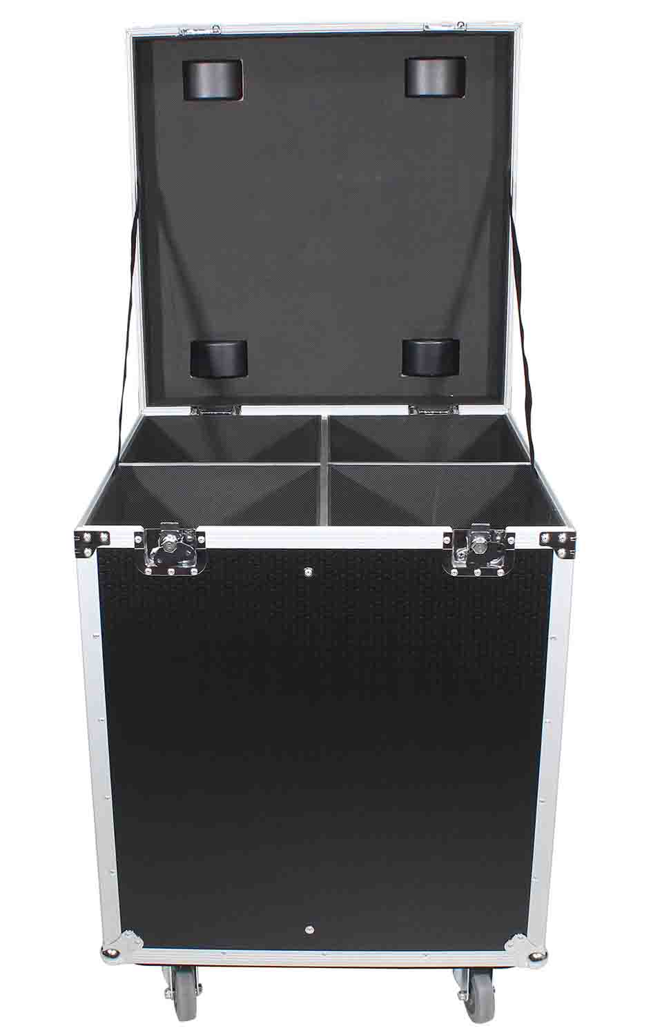 ProX XS-SRC4X4W Road Case for 4x Leko Style ETC Source Four Par Can Ellipsoidal Light Fixtures by ProX Cases