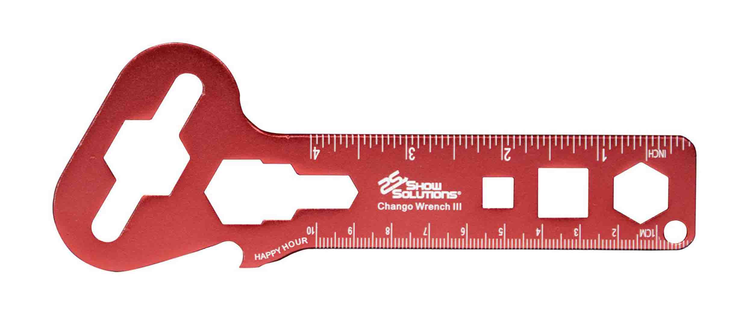 Show Solutions AMW3RED, Pro ''Chango'' Monkey Wrench III (Red) by Show Solutions