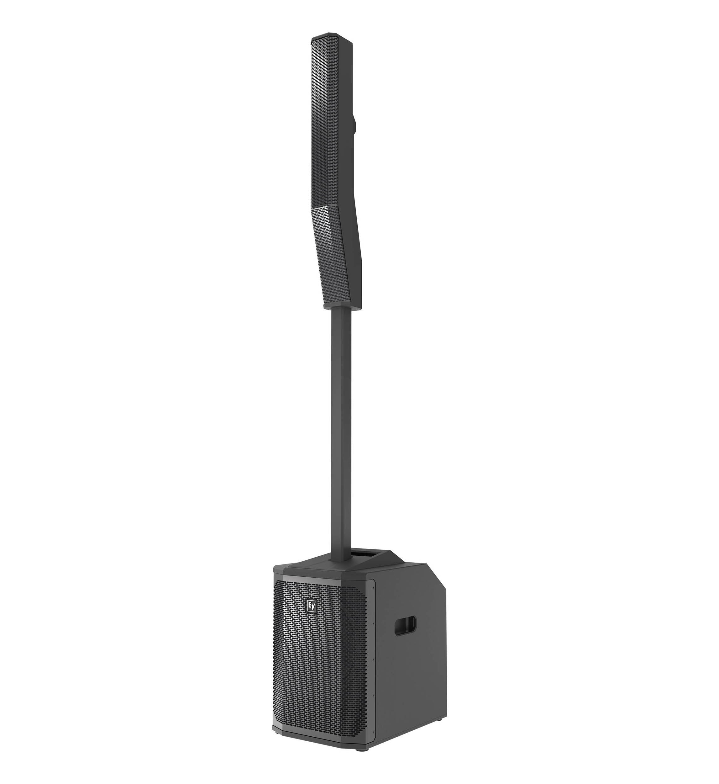 Electro-Voice Evolve 50M Column Speaker Array DJ Package with Subwoofer and Mixer - Black by Electro-Voice