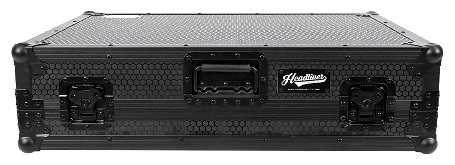 Headliner HL10013 Pitch Black Flight Case for DDJ-FLX10 with Laptop Platform and Wheels