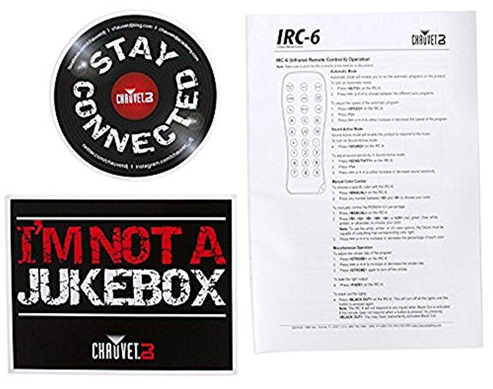 Chauvet DJ LINEDANCER+IRC-6 Line Dancer DMX Rotating Dance Floor Party Effect Light+IRC Remote by Chauvet DJ