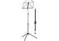 K&M 100/1 Music Stand with 16099 Pencil Magnet - Blue by K&M