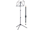 K&M 100/1 Music Stand with 16099 Pencil Magnet - Blue by K&M