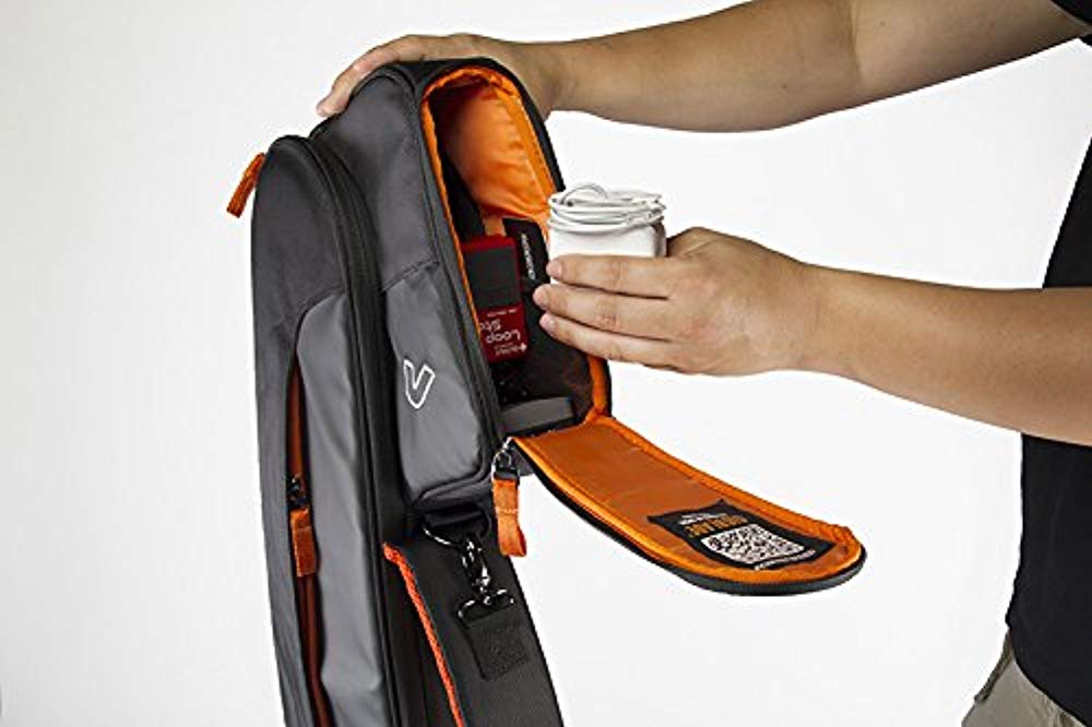 GigBlade Side-Carry Hybrid Guitar Gig Bag for Acoustic Guitar, Black by Gruv Gear