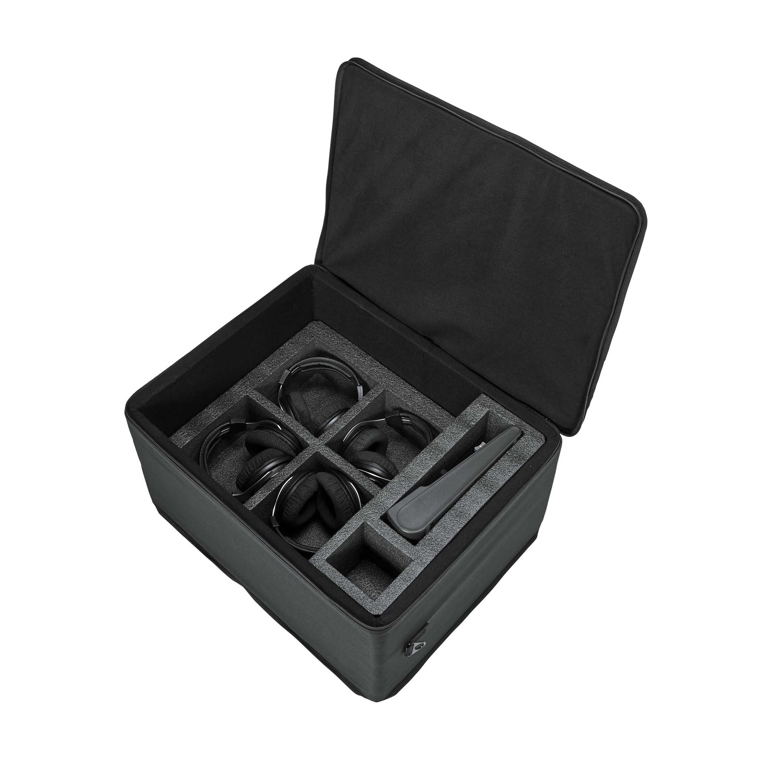 Gator Cases GL-ZOOML8-4 Lightweight Case for Zoom LiveTrak L-8 Digital Mixer, Recorder and Four Mics by Gator Cases