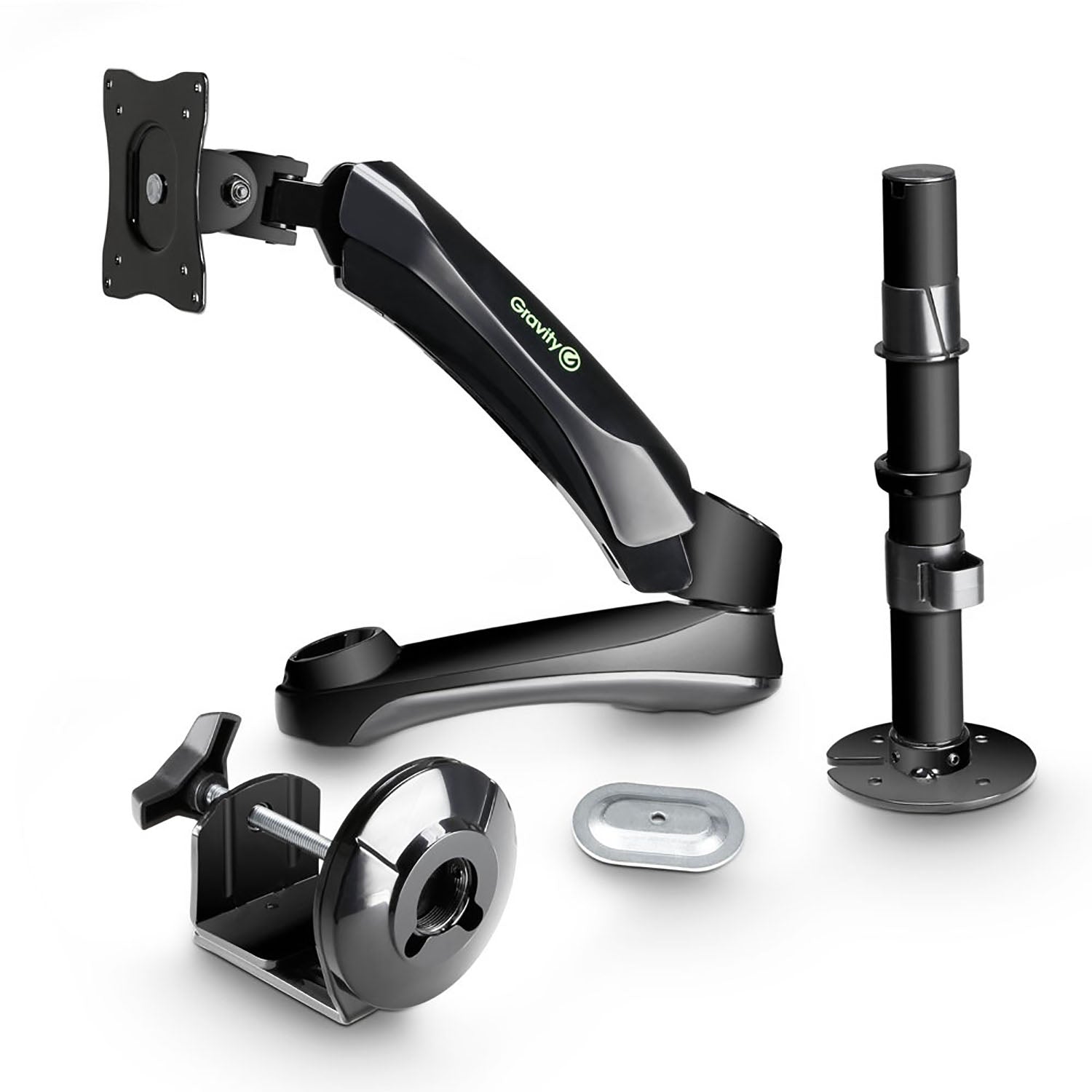 B-Stock: Gravity GSA6131B Monitor Mount, Tabletop Mount, Swivel Arm