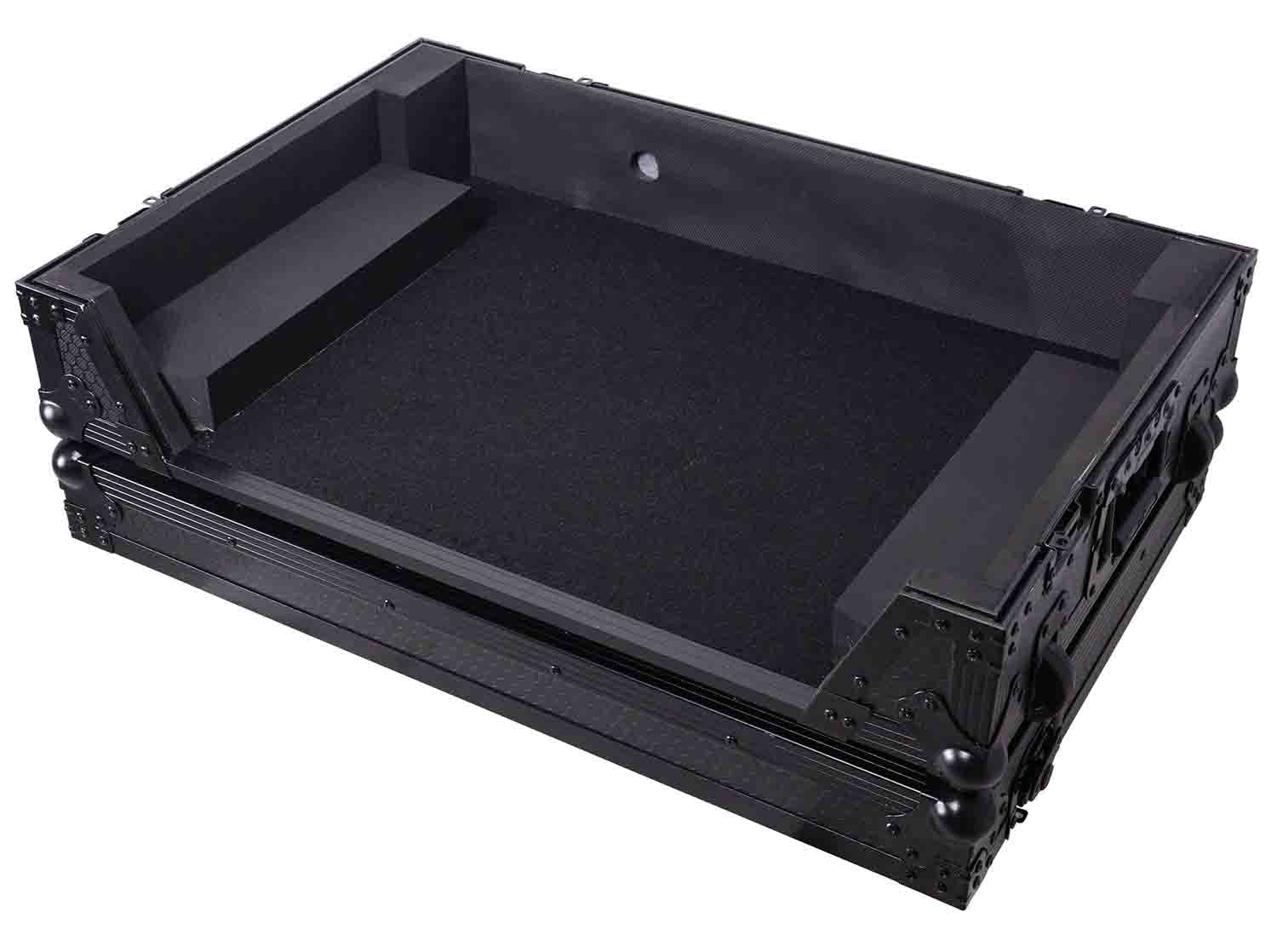ProX XS-XDJRX3 WBL, ATA Flight Case For Pioneer XDJ-RX3, DDJ-REV5 DJ Controller with 1U Rack Space and Wheels - Black by ProX Cases