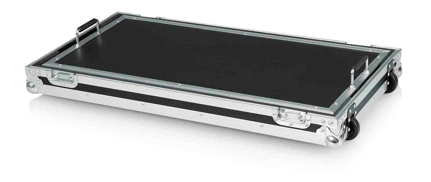 Gator Cases G-TOUR PEDALBOARD-XLGW Extra Large Tour Grade Pedal Board and Flight Case for 20-25 Pedals with Wheels by Gator Cases