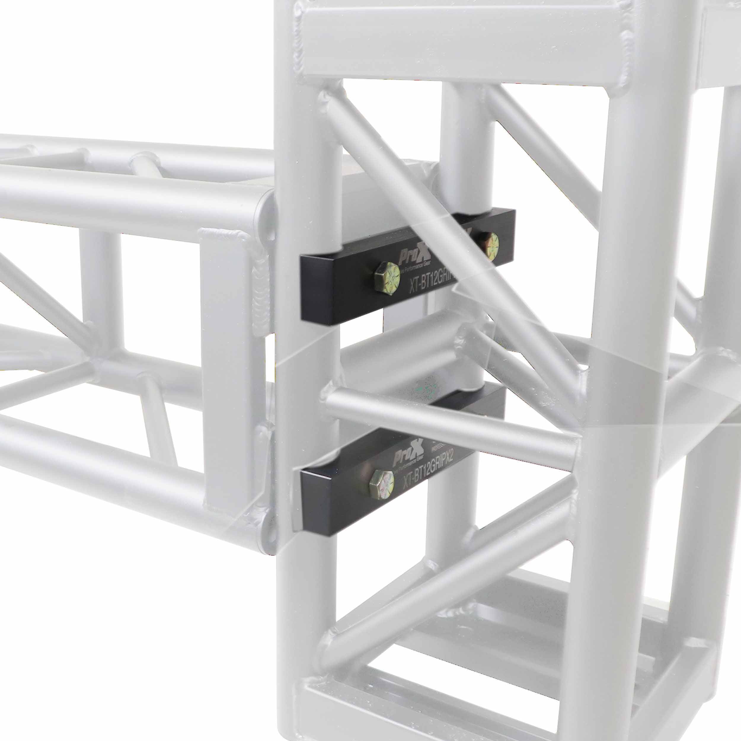 ProX Grip Block Grapple Bars for 12 ft BoltX Truss Includes Grade 8 Bolts - Set of 2 by ProX Cases