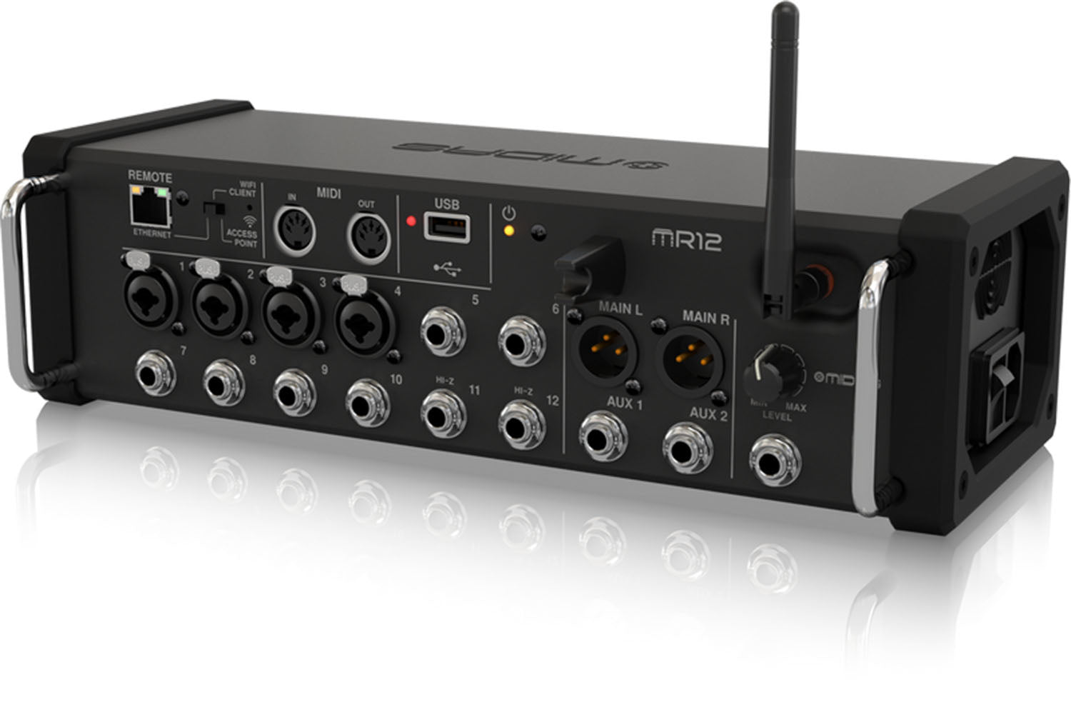 Midas MR12, 12 Input Digital Mixer for iPad/Android Tablets by Midas