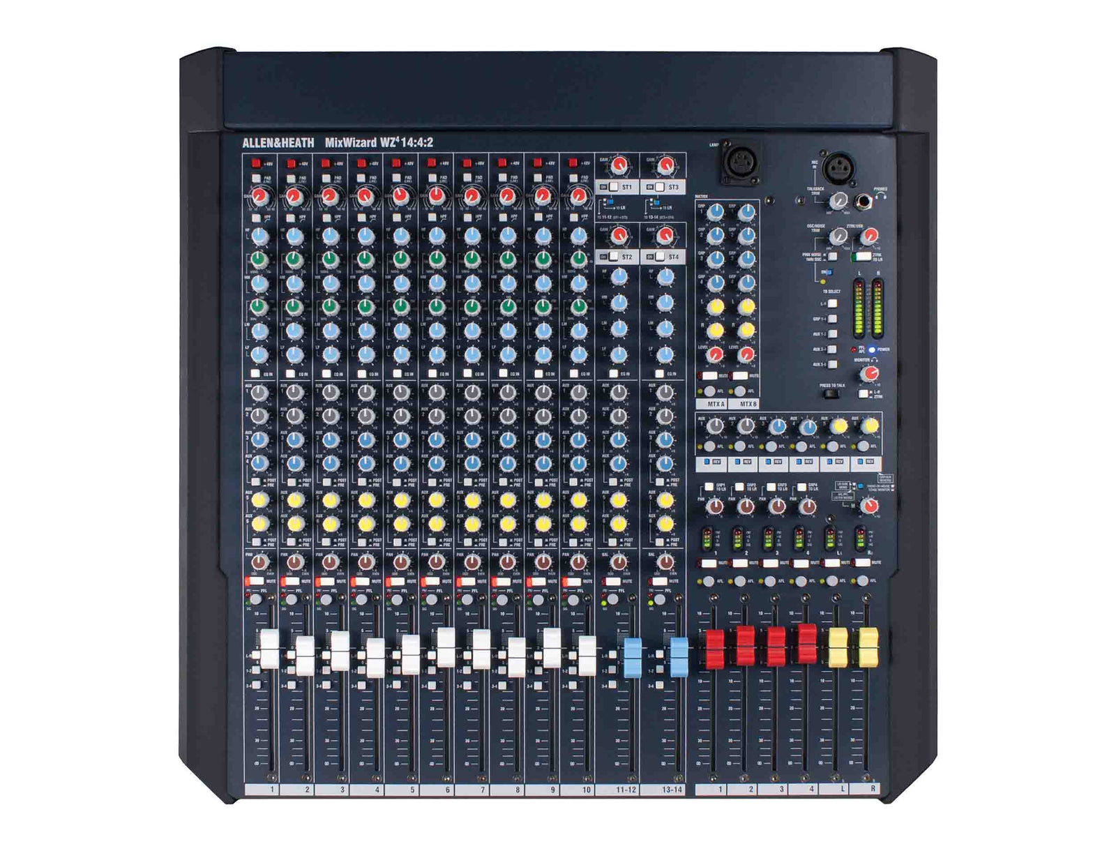 Allen & Heath MixWizard WZ4 14:4:2 Desk / Rack Mountable Mixer by ALLEN & HEATH