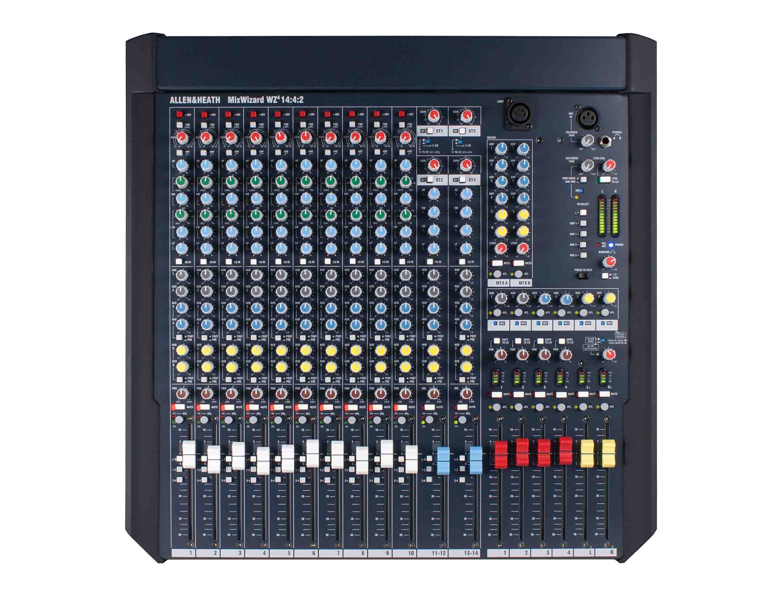 Allen & Heath MixWizard WZ4 14:4:2 Desk / Rack Mountable Mixer