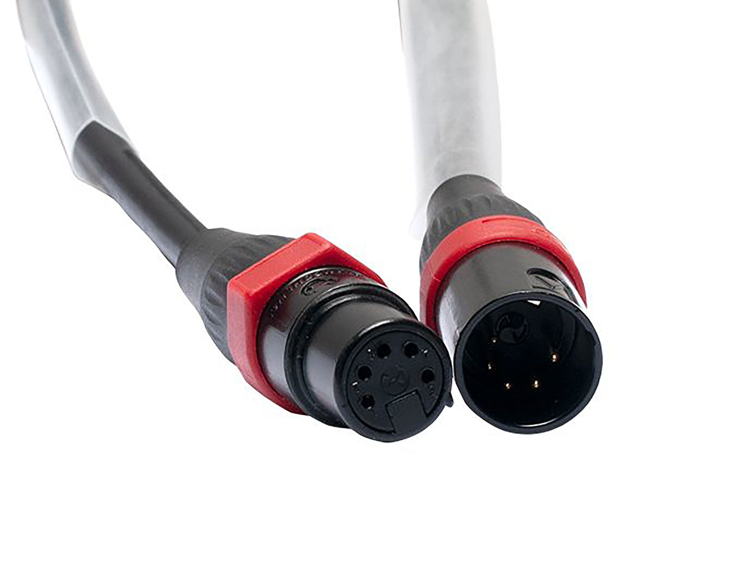 Accu-Cable AC5PDMX5PRO, Pro Series 5-Pin Male to 5-Pin Female Connection DMX Cable - 5 Ft by Accu Cable