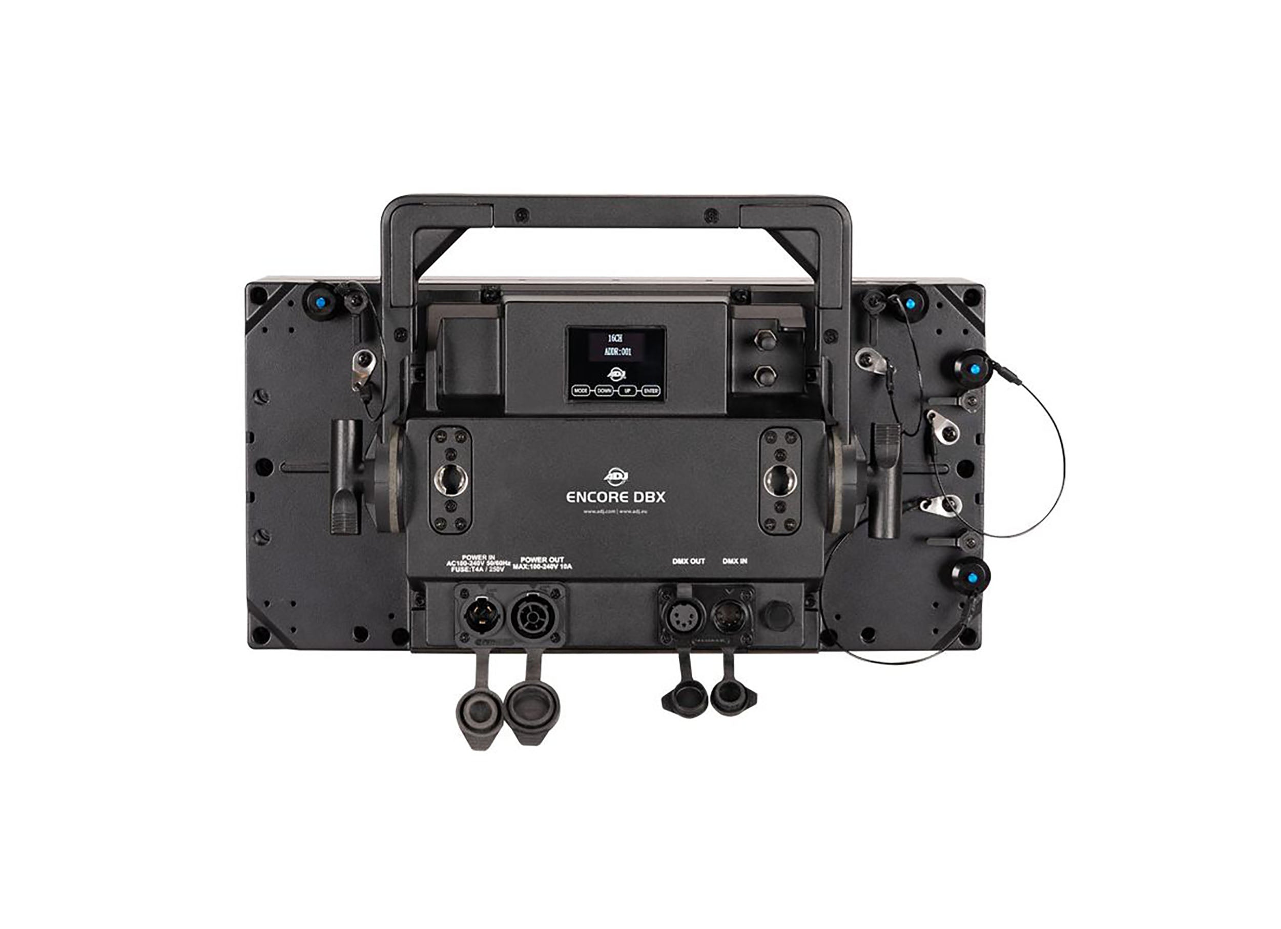 ADJ Lighting Encore DBX, Dual-Lens Blinder/Strobe Fixture with RGB Background LEDs by ADJ