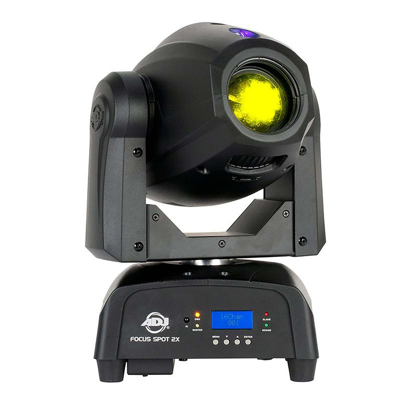 ADJ Focus Spot 2X, LED Moving Head with 3W UV LED - 100 Watt by ADJ