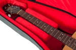 Gator Cases GT-ACOUSTIC-GRY Transit Series Acoustic Guitar Gig Bag with Light Grey Exterior by Gator Cases