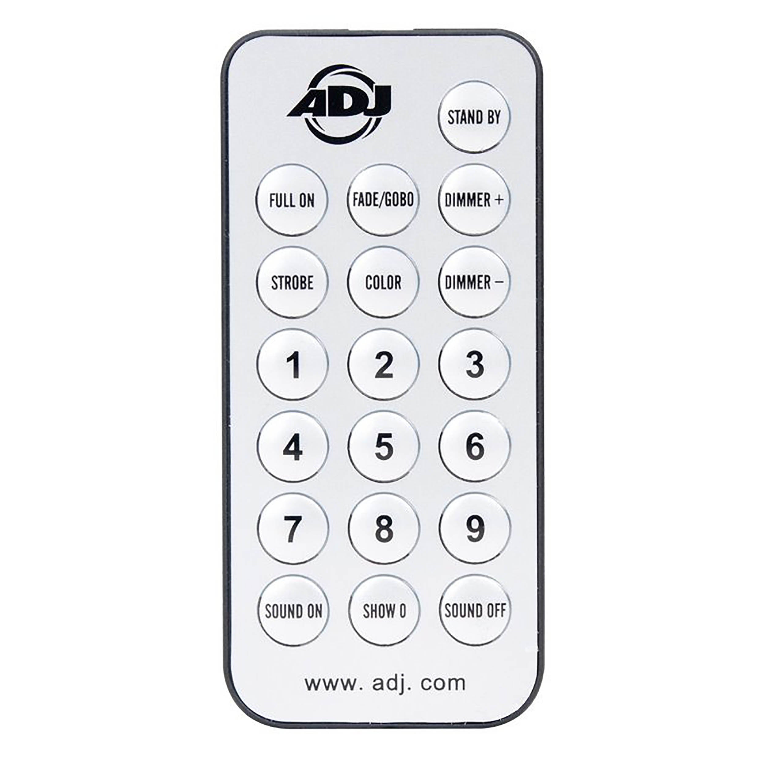 ADJ UC IR, Universal Infrared Remote Control for Variety of Lighting Fixtures by ADJ