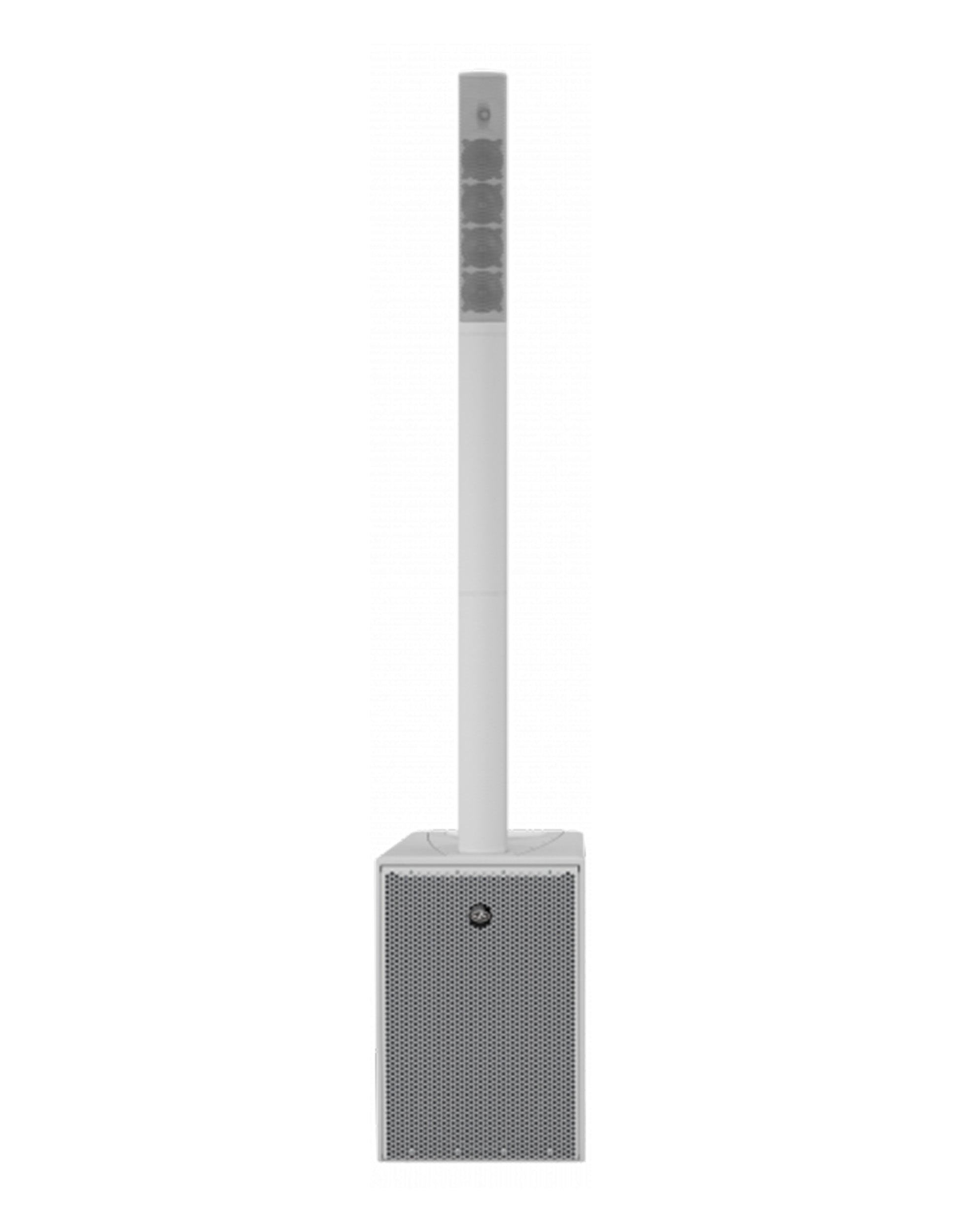 B-Stock: DAS Audio ALTEA-DUO-20A-W, 3-Way Powered Portable Column System - White by DAS Audio