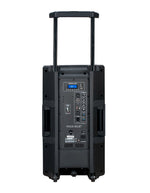 American Audio APX12 GO BT, Battery Powered Loudspeaker with LCD Display, MP3 playback and FM Tuner - Black by American Audio