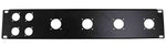 B-Stock: ProX T-P2-4X4 2 Unit Unloaded Patch Panel for 4 XLR and 4 NL4 Speakon or NAC3 Powercon by ProX Cases