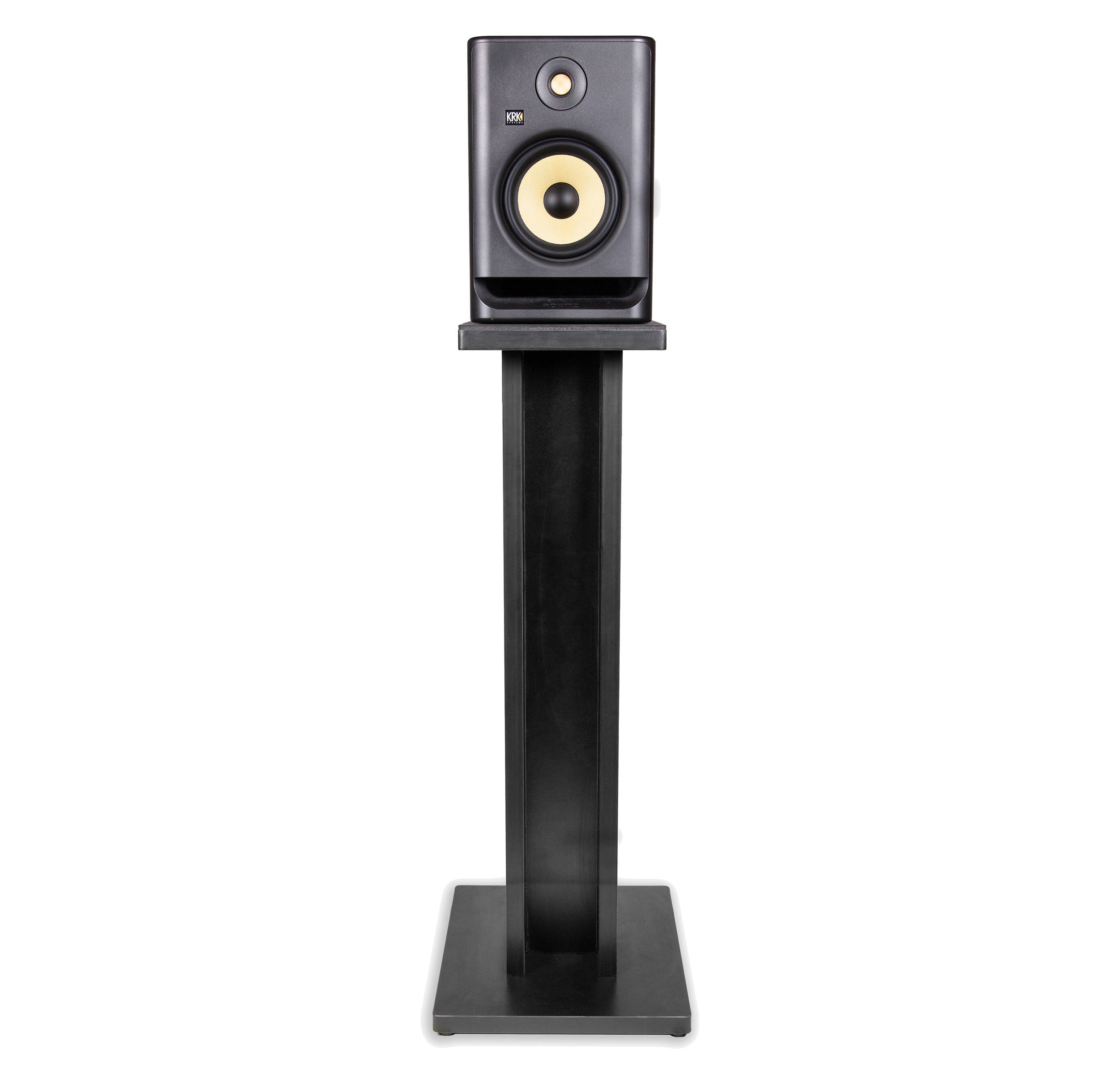 Gator GFW-ELITESPKSTMN-BLK Elite Series Floor Standing Studio Monitor Speaker - Black by Gator Cases