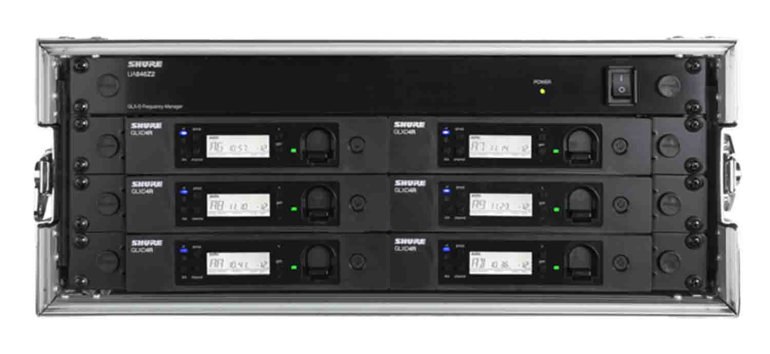 B-Stock: Shure GLXD4R-Z2 Rack Mount Receiver for GLX-D Advanced Digital Wireless Systems