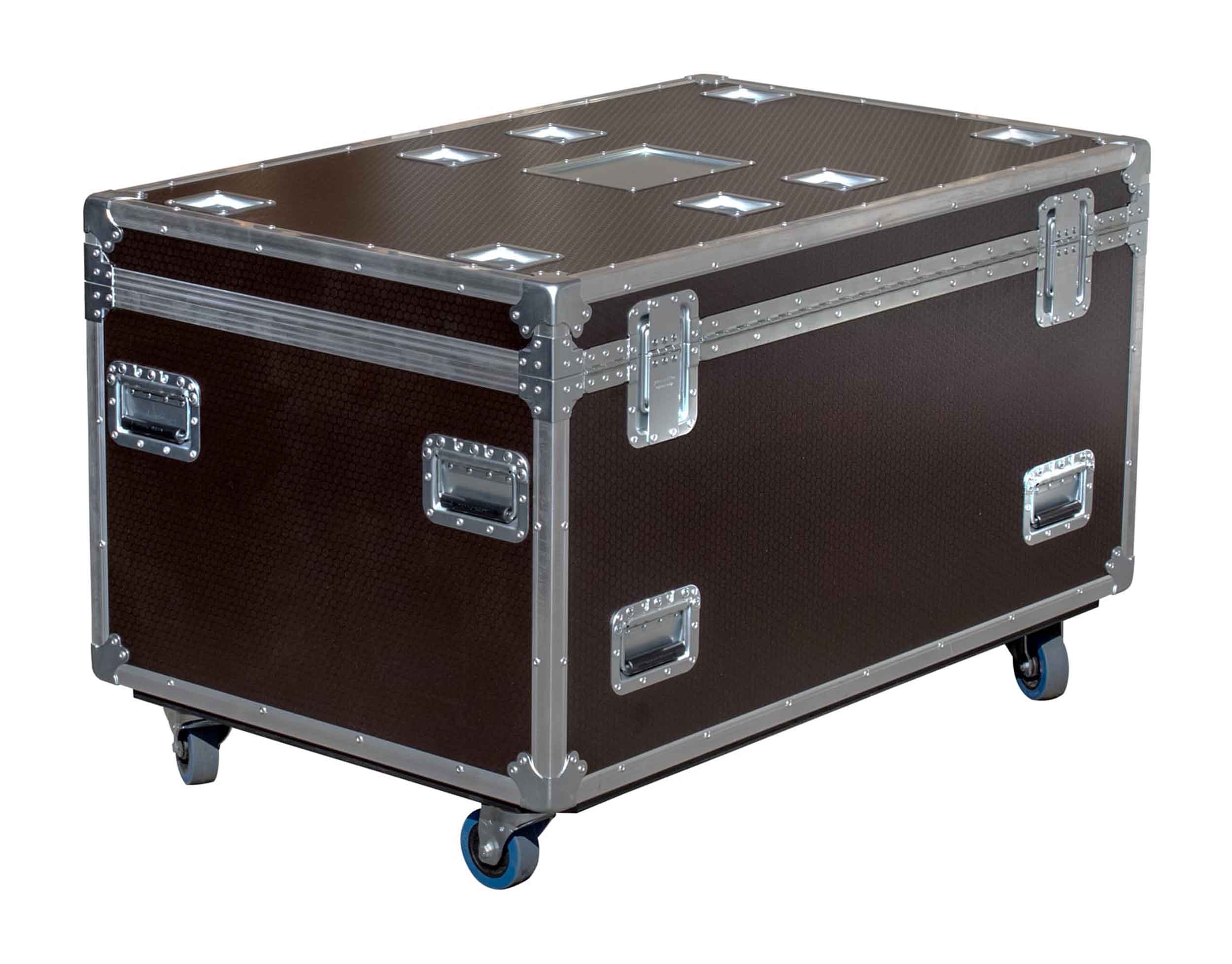 Odyssey OPT483030WBRN, Professional Brown Hex Board Utility Tour Trunk Case with Caster Wheels by Odyssey