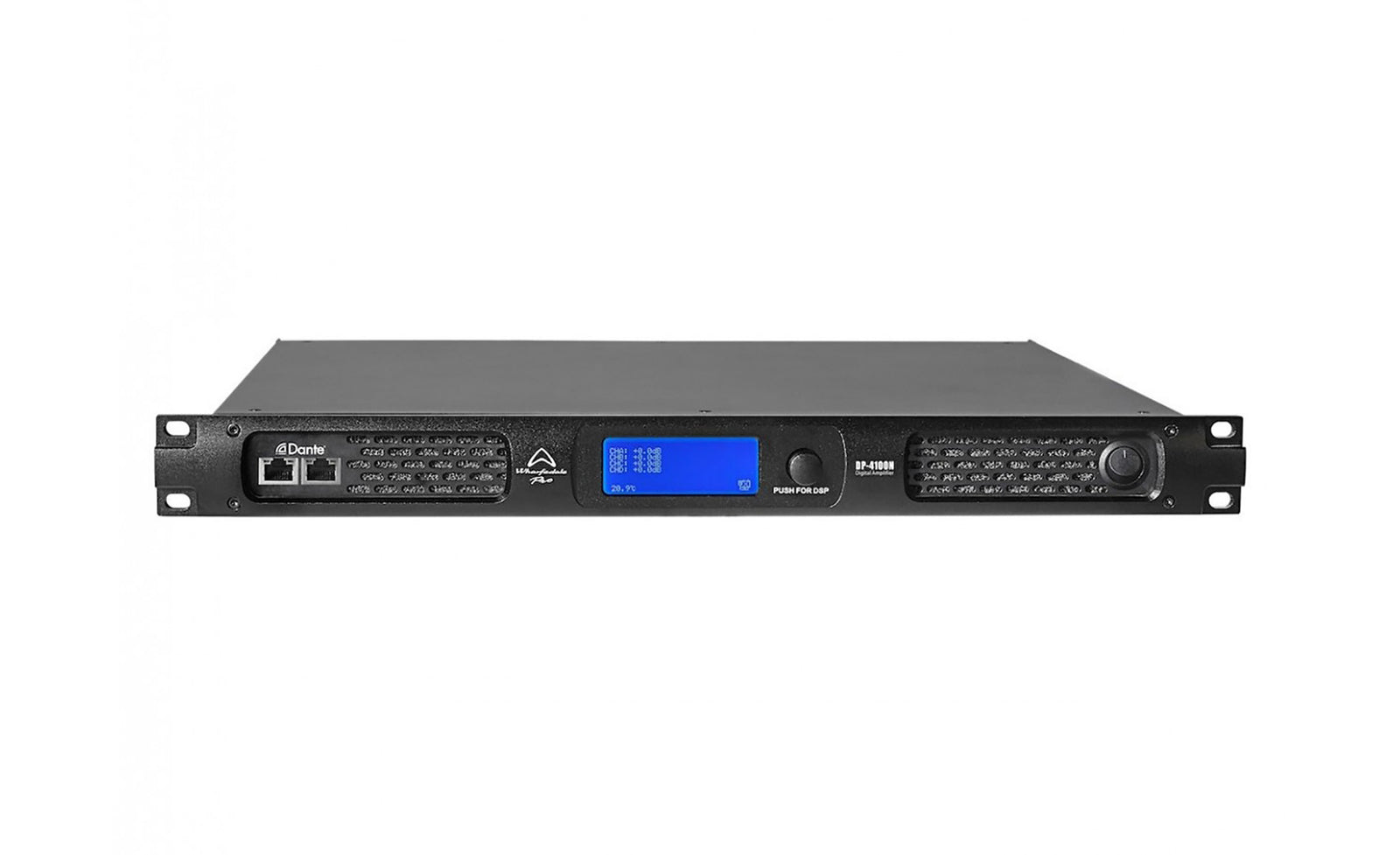 Wharfedale WD-DP-4100N, 4-Channel Power Amplifier with Dante Connectivity - 4 x 1700 Watt by Wharfedale Pro