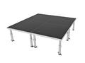 ProX XSU-8X8PKG, Stage One 8 x 8 Ft. Portable Stage Package - Includes 4x Units with Telescoping 16-22" Adjustable legs by ProX Cases