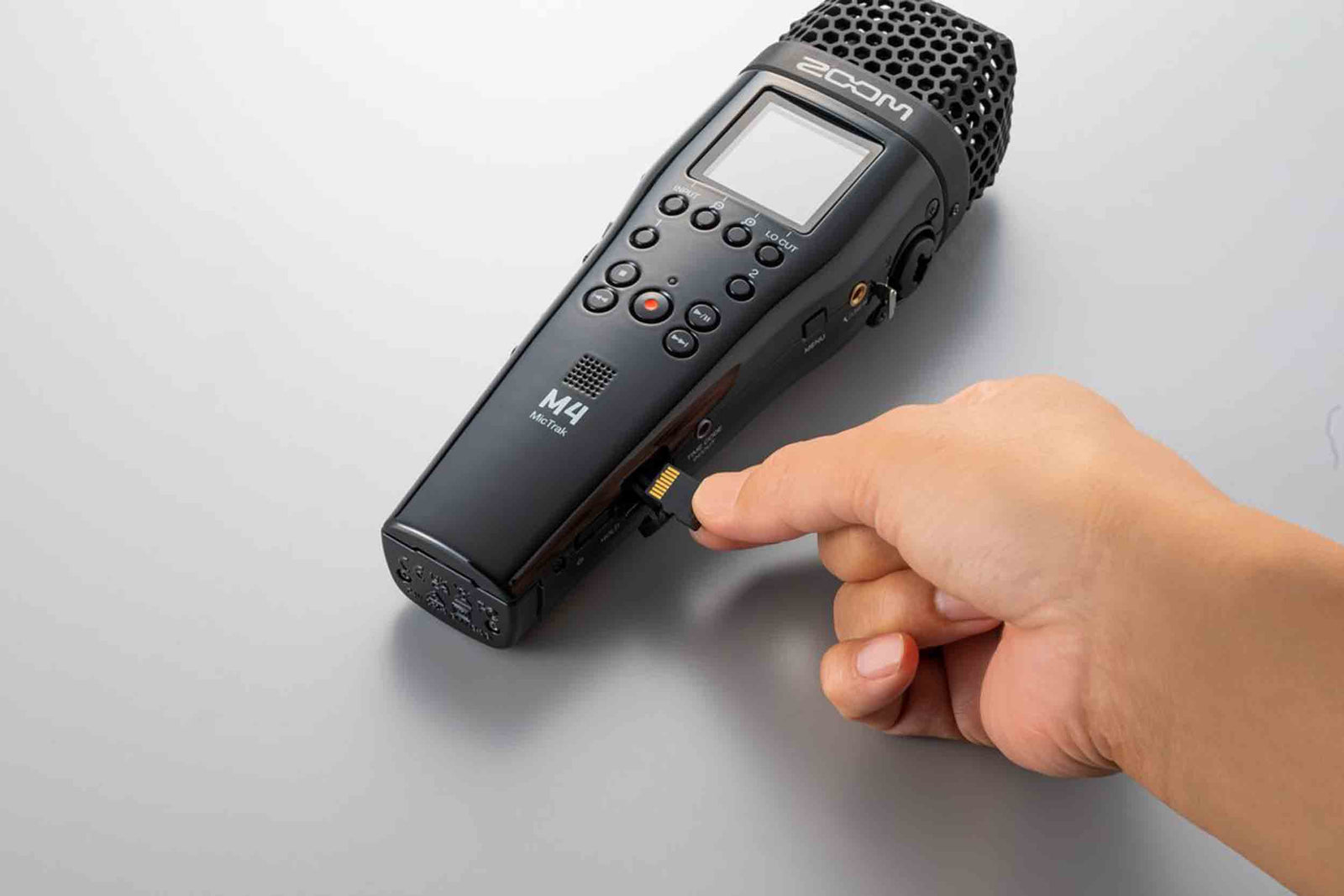 Zoom M4 MicTrak, 4 Track Handheld Recorder 32-bit Float with Timecode Generator by Zoom