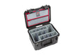 SKB Cases 3i-1510-9DL, iSeries Waterproof Utility Case with Foam Dividers and Lid Organizer - Black by SKB Cases