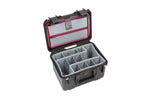 SKB Cases 3i-1510-9DL, iSeries Waterproof Utility Case with Foam Dividers and Lid Organizer - Black by SKB Cases