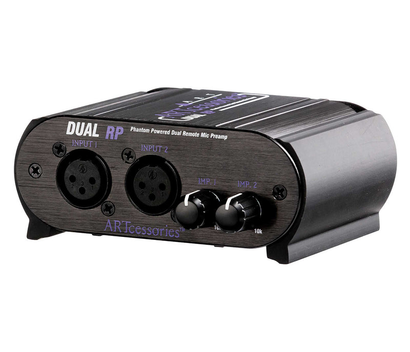 ART Pro Audio DRP Dual RP Mic Preamp for Dynamic and Ribbon Microphones by ART